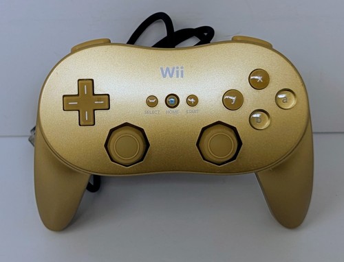 Official gold nintendo wii - nintendo,