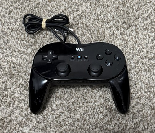 Nintendo wii black - nintendo, wired